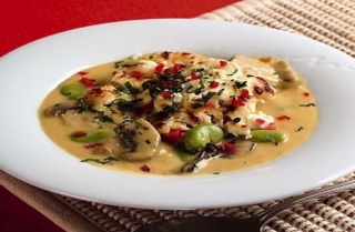 Kapschi asopado de hongos y setas
